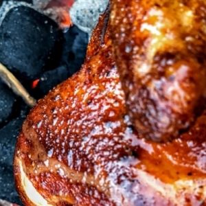 Crispy Roast Chicken - Wood Fired Stove Recipe